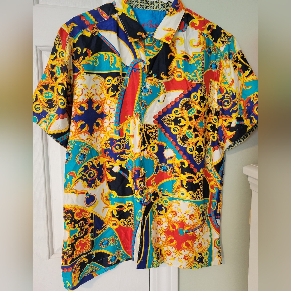 Robert Graham Multicolor Short Sleeve Shirt